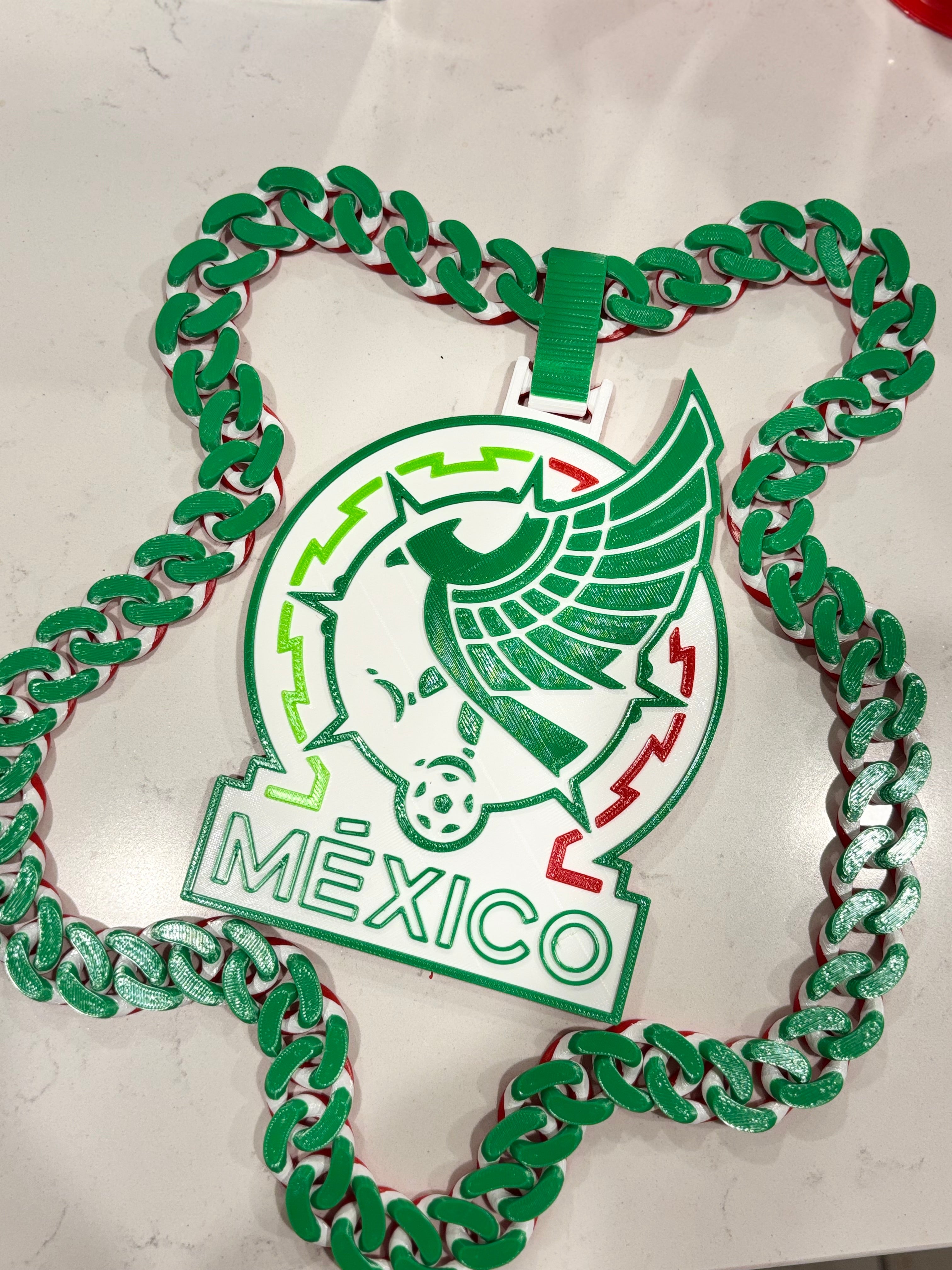 🏆 3D Printed World Cup Fan Chain